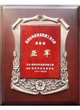 市外經(jīng)貿(mào)系統(tǒng)羽毛球團(tuán)體亞軍